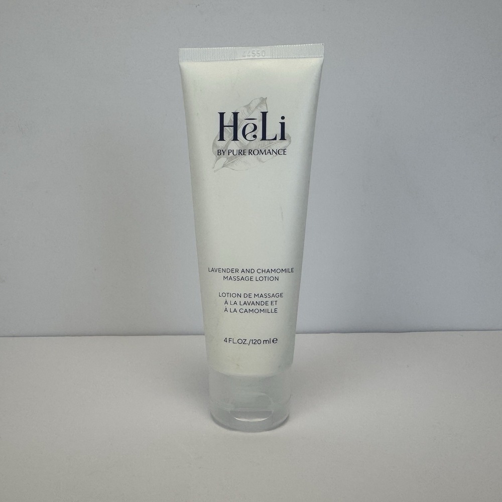 Pure‎ Romance HeLi Lavender and Chamomile Massage Lotion, 4 oz, New & Sealed